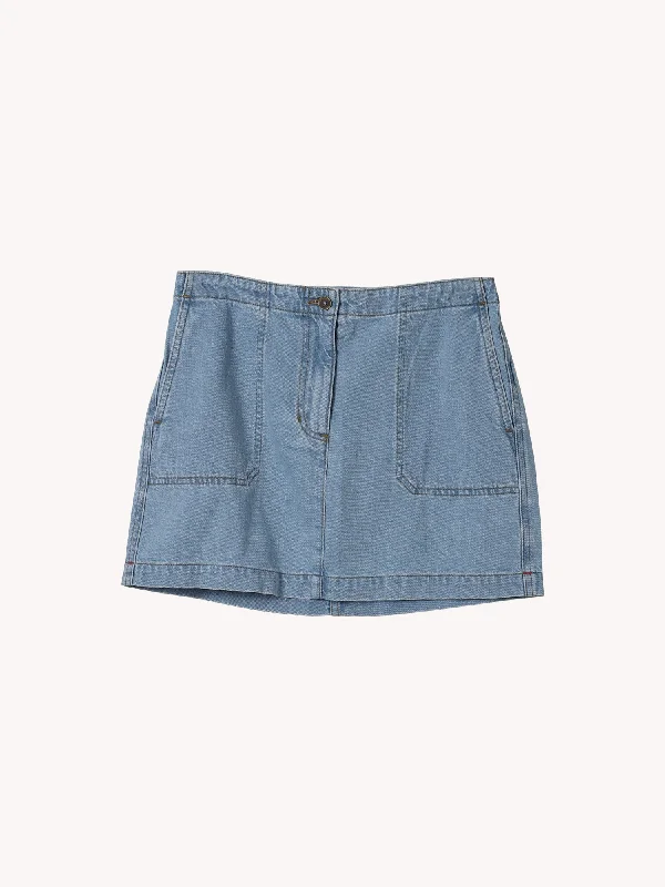 Denim Skylar Skirt