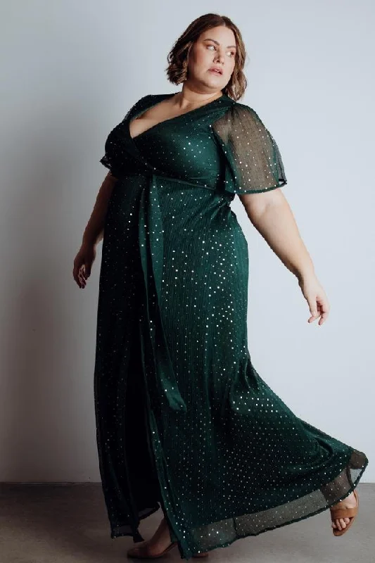 Grace Sparkle Gown | Emerald