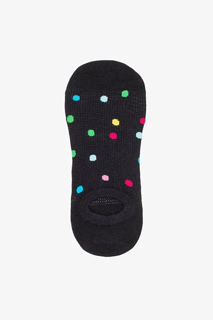 OSFA / No show coloured dots black