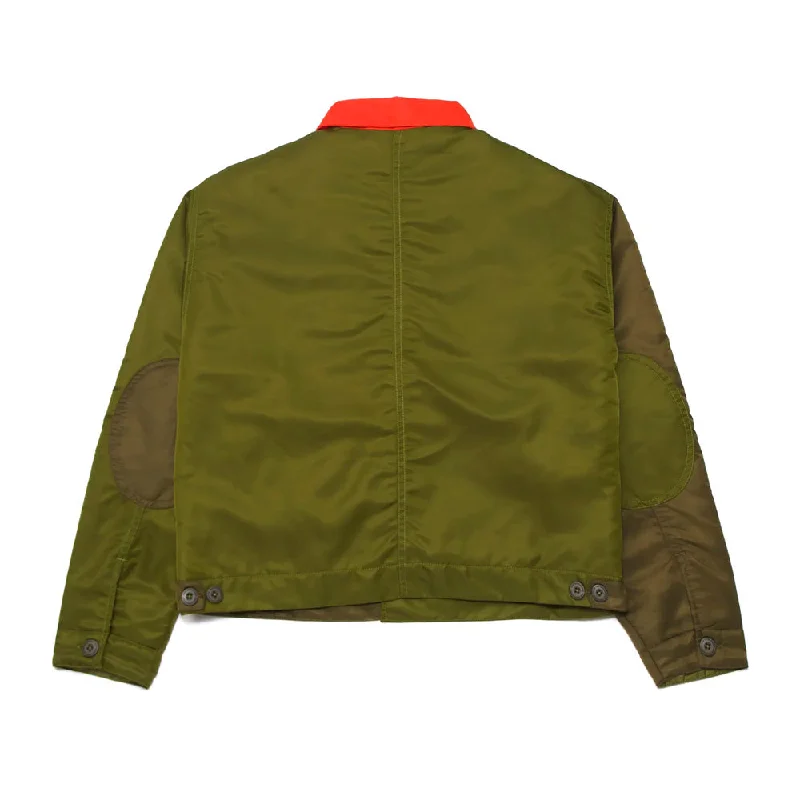 Huf - Womens Flight Crop Jacket Olive