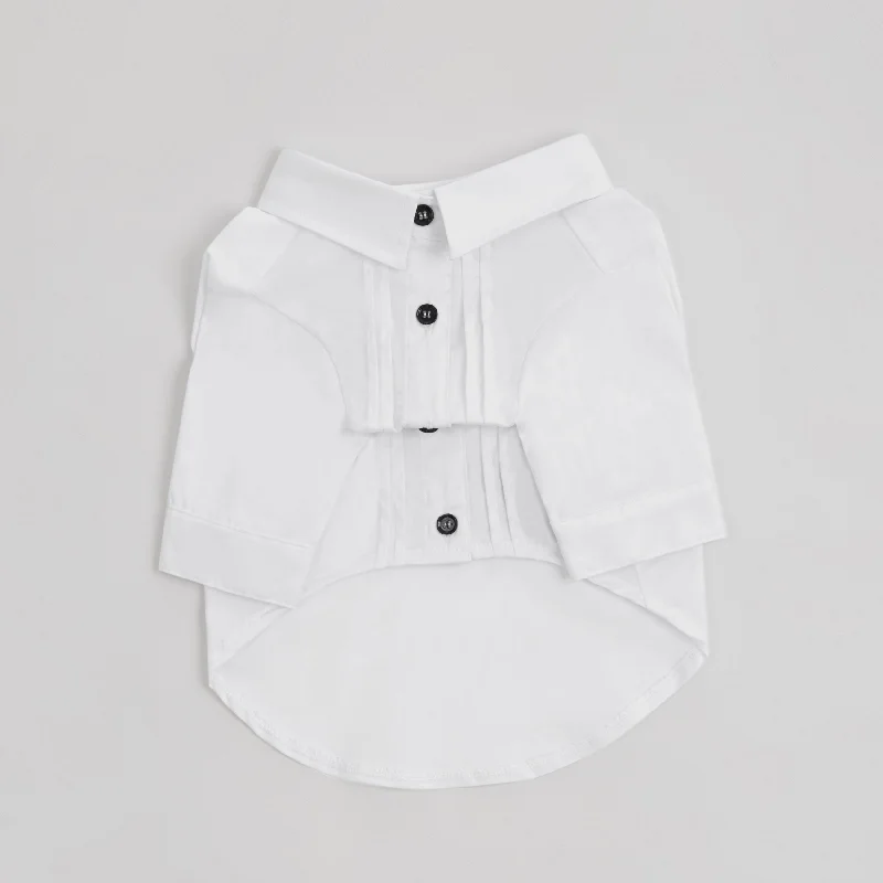 Pleated Shirt (White)