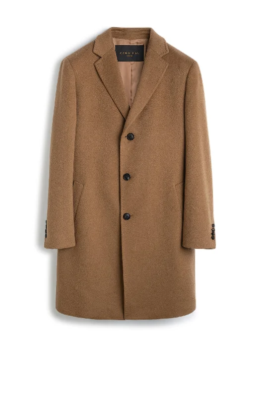 ST. PIERRE CASHMERE OVERCOAT in VICUNA