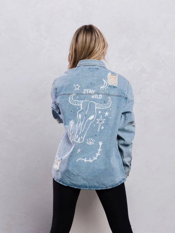 Stay Wild Denim Jacket